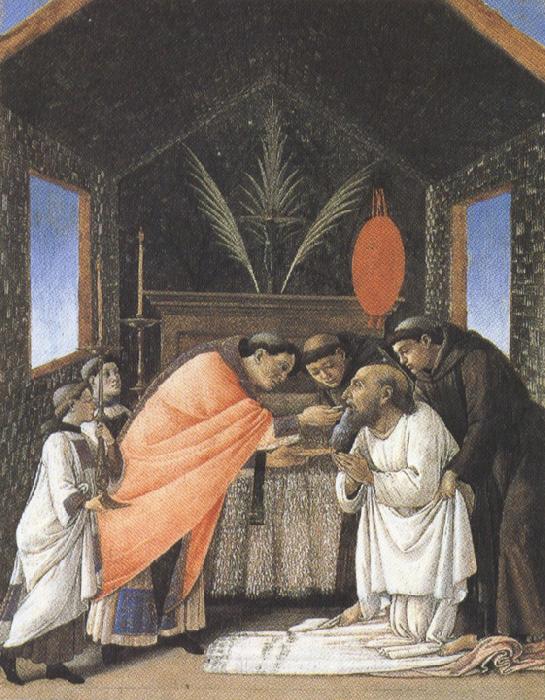 Sandro Botticelli The Last Communion of St jerome (mk36) Germany oil painting art